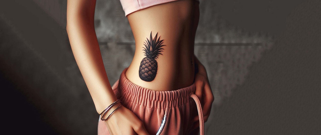 Pineapple tattoo done by AJ at Cowabunga Ink, Wichita Falls, TX : r/tattoos